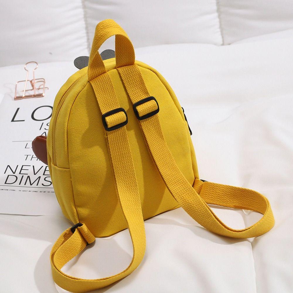 Cartoon Duck Toddler Backpack Large Capacity Cartoon Shoulder Bag Children's School Bag  Gift