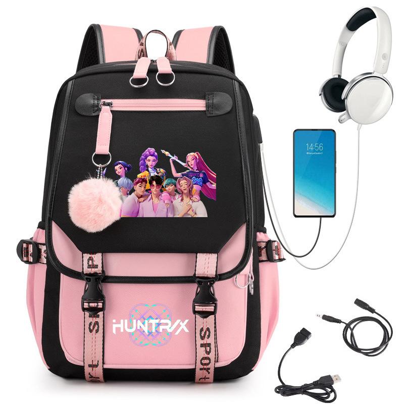 Witch Hunters Printed Student School Bag Outdoor Travel Backpack 0811