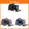 Travel Dream Sixpiece Lattice Storage Bag With Waterresistant Polyester For Packing And Organization