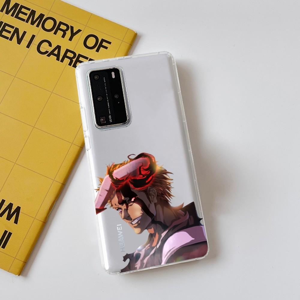 Anime Bleach Kurosaki Ichigo Phone Case for Samsung S10 20 22 23 A10 40 for Xiaomi10 Note10 for Huawei P50 20 Honor60 70