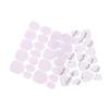 240Pcs Double-Sided Nail Adhesive Stickers Waterproof Breathable Transparent False Nail Glue Sticker Jelly Nail Tips Diy Tools