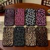 Leopard Print Phone Case Black Silicone Soft For Samsung Galaxy A73,A72,A71,A70,A53,A52,A51