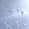 Small Cocktail Glass Cups, Triangle Martini Glasses, Transparent Goblet, Bar Tool, 1-6Pcs