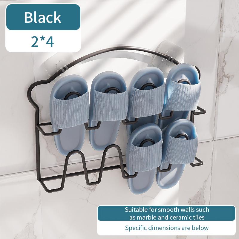 Простая вешалка для обуви металлические тапочки сушилка для слива туалет ванная комната внутреннее хранение инструменты домашний органайзер полка 4199₽