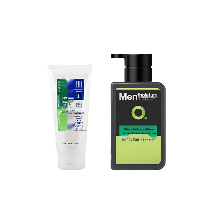 

Mentholatum Hada Labo Oil Control Facial Cleanser Bundle