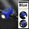 Bicycle Front Light USB Rechargeable Built-in Horn IPX5 Waterproof Multi-function Flashlight for Night Cycling Road MTB Nice