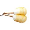 Scalable Wool Dust Collector Wood Handle Soft Wool Brush Anti Static Lightweight Washable For Home Car Cleaning Gentle Multi Sur