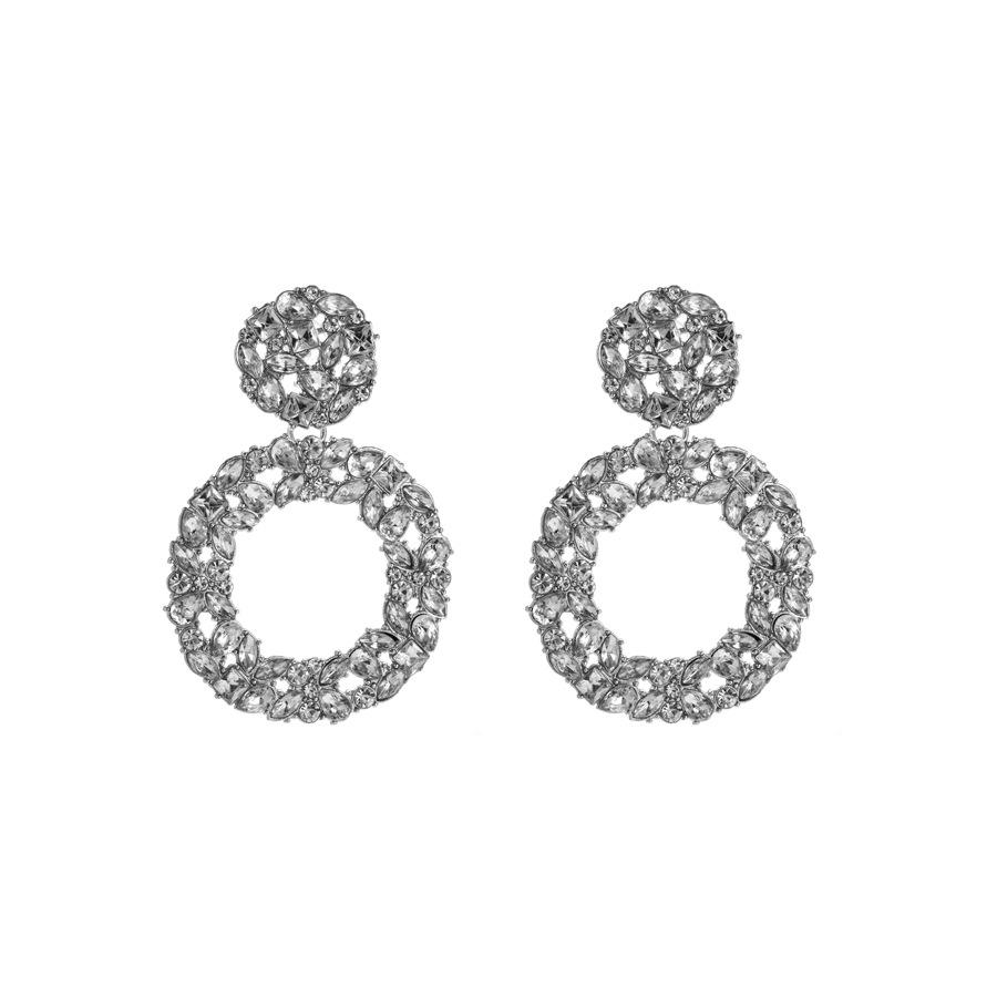 Fashion Earrings - Women s Ear Pendants - Multi-layer Geometric Circular Personalized and Exaggerated Earrings