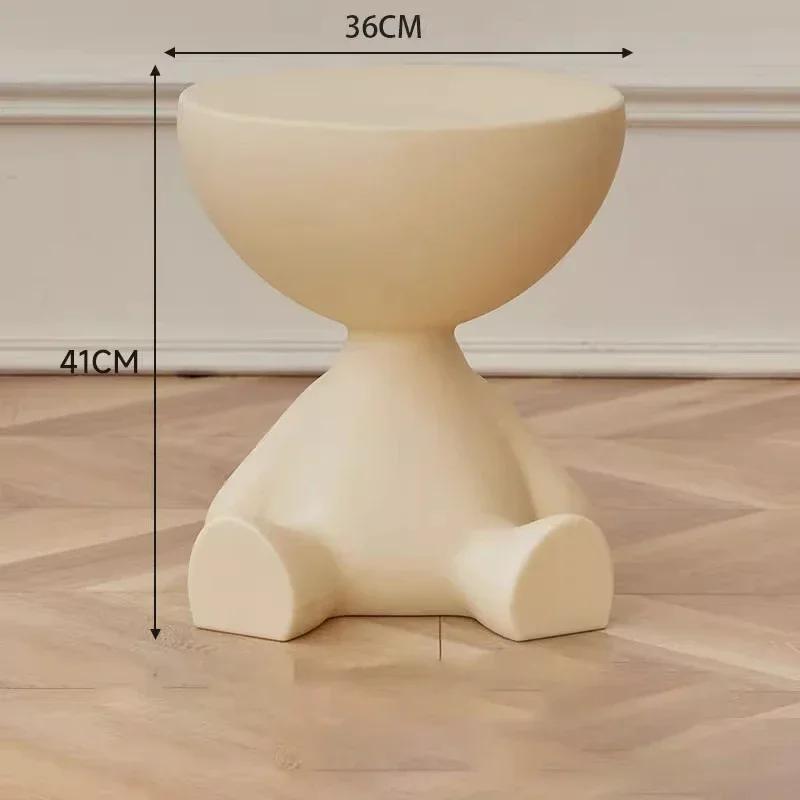 Minimalist Sofa Movable Coffee Side Table Small Living Room Small Spaces Bedroom Creative Tea Table Innovative Tatami End Table
