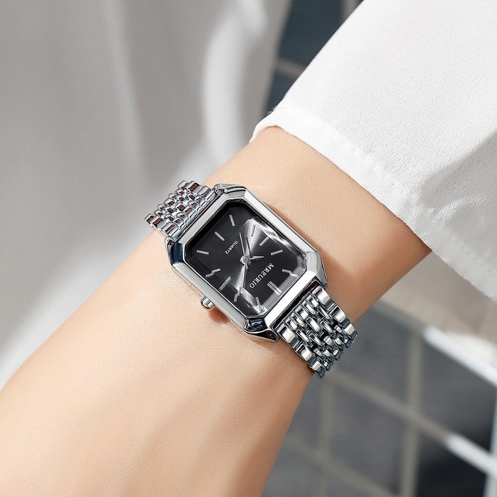 Quartz Women Wristwatch Stainless Steel Strap Watch Fashion Quartz Watches Student