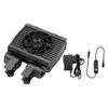 5 Level Speed Adjustable Cooling Fan Low Noise Cooling Device For Fishtanks Water Habitats Efficient Aquariums Clamp Fan HX6C
