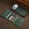 LC.IMEEKE L5 For iPhone 17 Pro Max Magnetic Phone Case Leather Back Cover with Detachable Card Holder