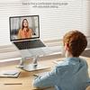 515 Laptop Stand: Adjustable 360° Rotating, Foldable & Lifting Cooling Base for Desktop Computers