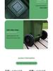 Commercial 240L Outdoor Thickened Plastic Trash Bin with Lid