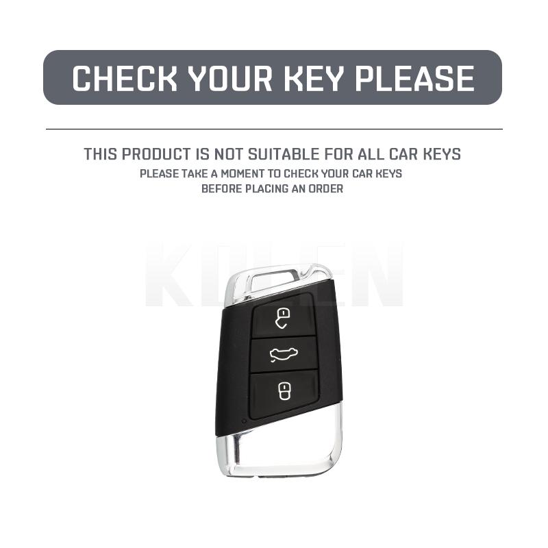Soft TPU Car Remote Key Case Cover Holder Shell Fob For Volkswagen VW Magotan Passat B8 For Skoda Superb A7 Accessories