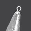 Teardrop Lead Sinker with Scale - Quick Hang Fishing Weights for Casting and Dropping