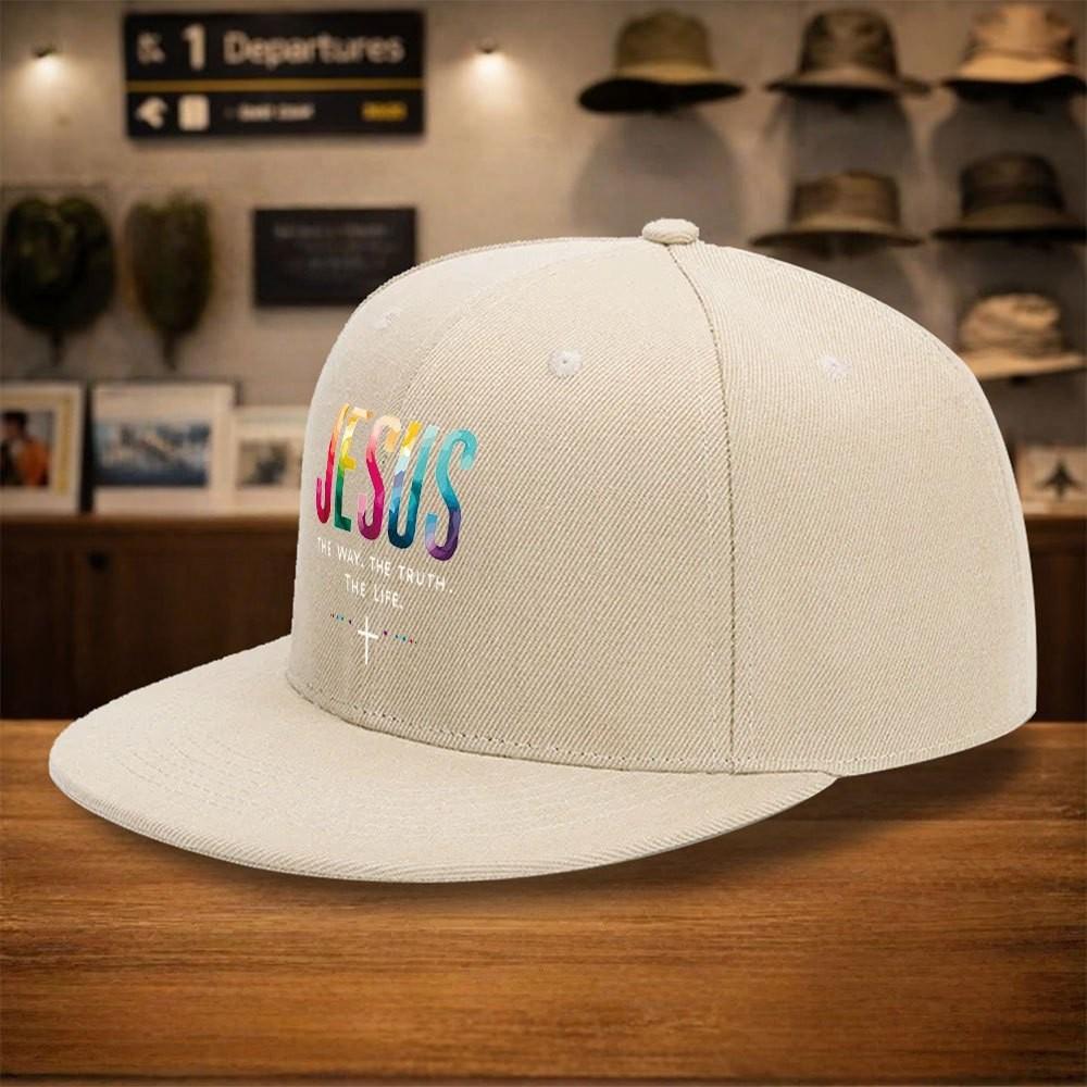 Jesus Der Weg Die Wahrheit Das Leben Baseballkappe Polyester Verstellbar Street Fashion Hut