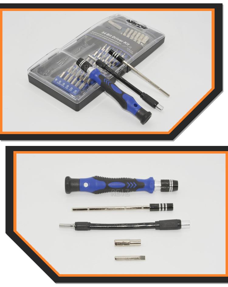 58 In 1 Multipurpose Manual Screwdriver Set For iPhone Laptop PC Household Repair Tool Kit
