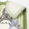 Senko My Neighbor Totoro Friends Long Toilet Mat, Approx. 80 x 60 cm, Green, Antibacterial and Odor Resistant, Made in Japan, Character Design 37147