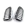 For BMW 5 Series G30 G38 Sedan G31 Touring 2017- 2x Car Grille Front Kidney Grill Diamond Style 51137390863 51137390864 Part