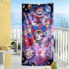 Digital Circus Beach Towel Super Soft & Absorbent Comfortable Lightweight Perfect for Traveling Yoga Camping and Swimming