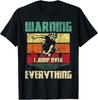 Warning I Jump Over Everything - Parkour Enthusiast Funny Gift Unisex T-Shirt