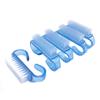Acrylic Nails Art Brush 4 Color Nail Art Manicure Pedicure Soft Remove Dust Plastic Cleaning Nail Brushes File Tools