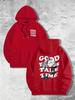 Men's Good Things Take Time Black White Rose Graphic Hoodie Unisex Casual Letter Print Long Sleeve Hooded Pullover Sweatshirt