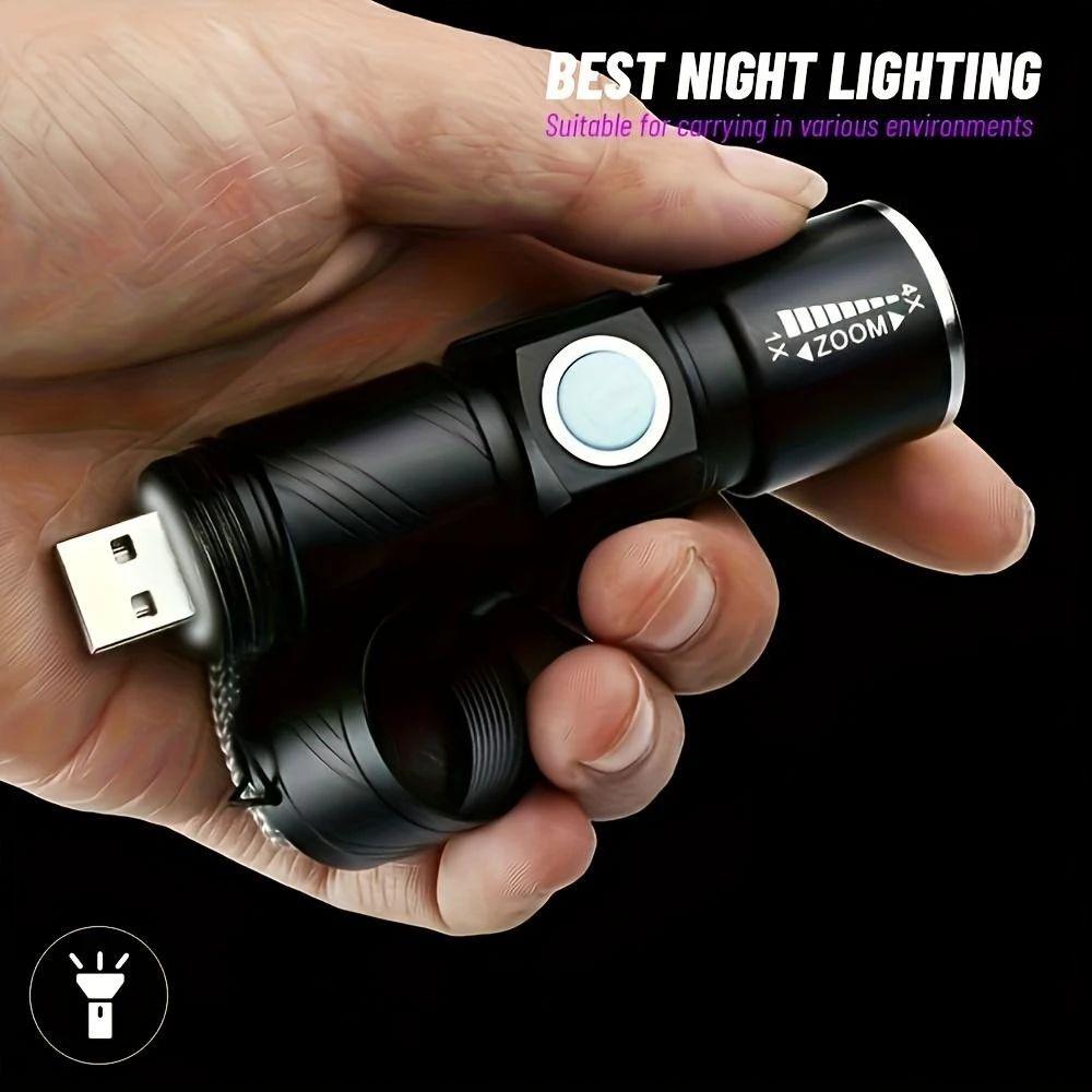Lightweight Portable UV Flashlight UV 395NM Detection Lighting Lamp  For Pet Stacks
