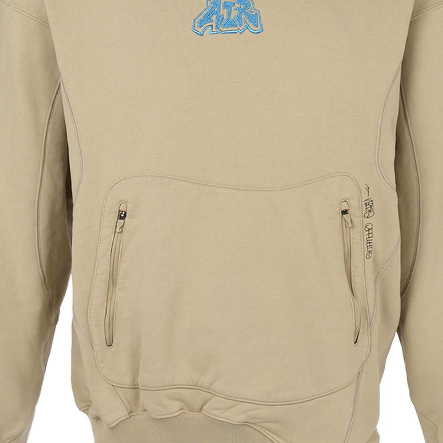 New OFF WHITE X Nike 006 Fleece Hoodie DN1760-247