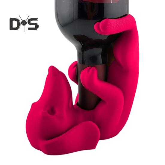 Dackel-Weinflaschenhalter, PLA-Hundefigur, Bierflaschen-Ausstellungsstand, Organizer-Rack, Home, Küche, Bar, Esstisch, Schreibtisch-Dekoration