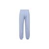 Anta Solid Color Mid Waist Elastic Cuff Sports Pants Women Bottoms Light-Blue 962327304-2