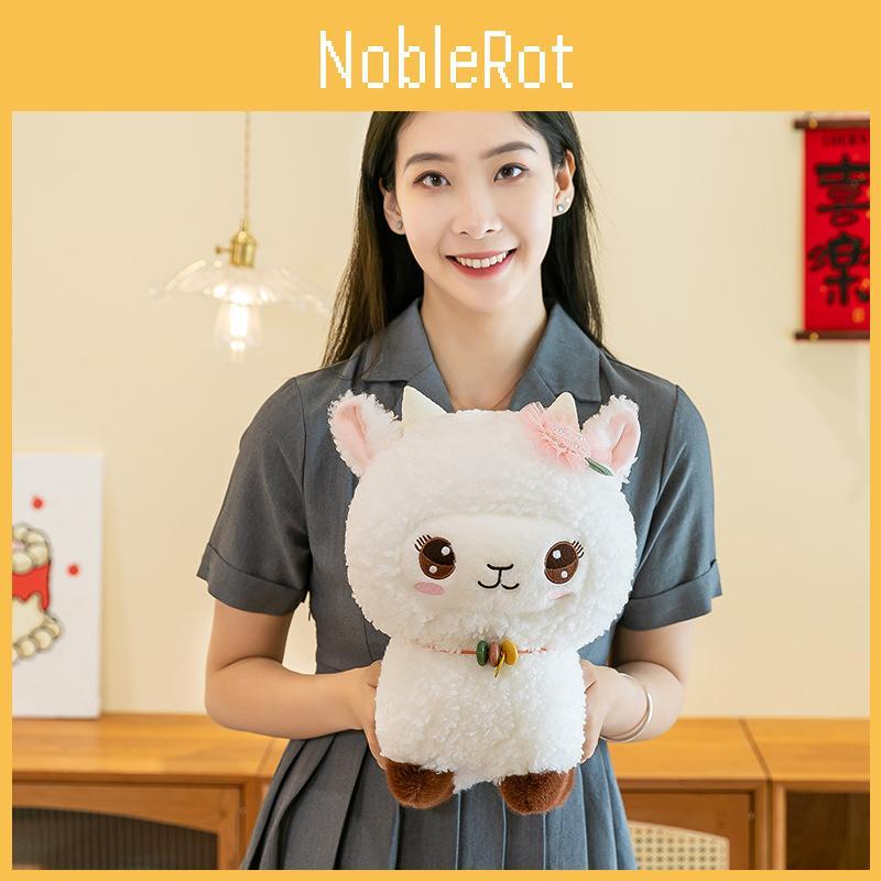 Adorable Short Plush Sheep Doll For Girls Perfect Birthday Gift And Wedding Decoration