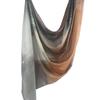 Watercolor Print Cotton Scarf Women 180x80cm Lightweight Wrap Shawl Ethnic Style Headscarf All Season Fashion Accessory