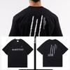 Fitness Men's Cotton T-Shirt Muscle Running Short Sleeve Crew Neck Top CBUM Brand Summer Collection Sweatshirt for Men Oversized