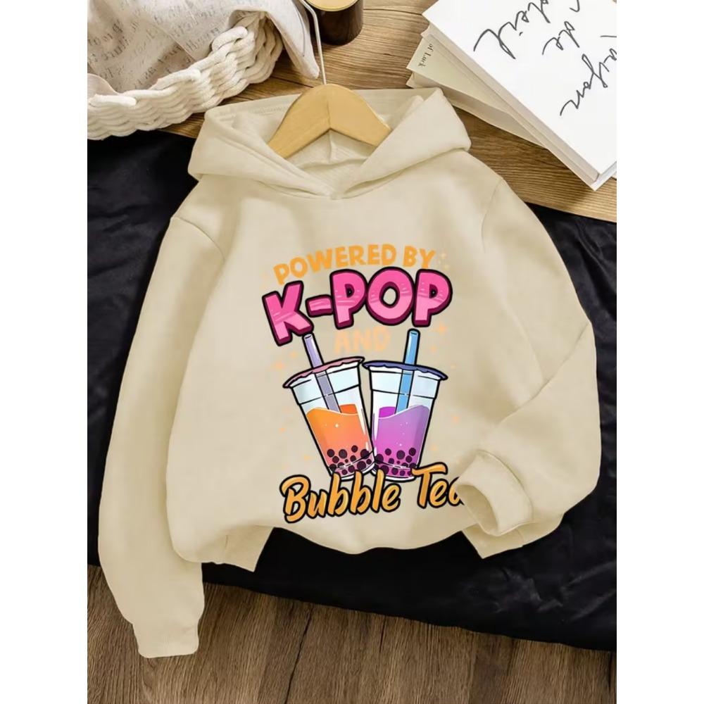 My Little Soda Pop Dětské mikiny K-Pop Hudba Korejské Anime Mikina Hip Hop Oblečení pro kluky Dárek Roztomilé tričko Volný Dětský top