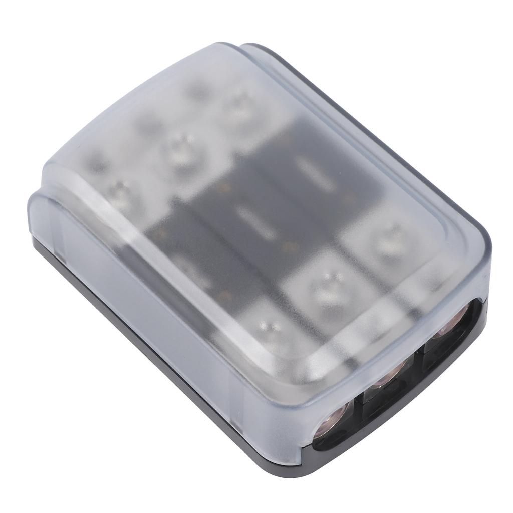 Fuse Holder Distribution Block 3 Ways Fuses Box 1 In‑3 Out 3 In‑3 Out for Car Yacht Audio