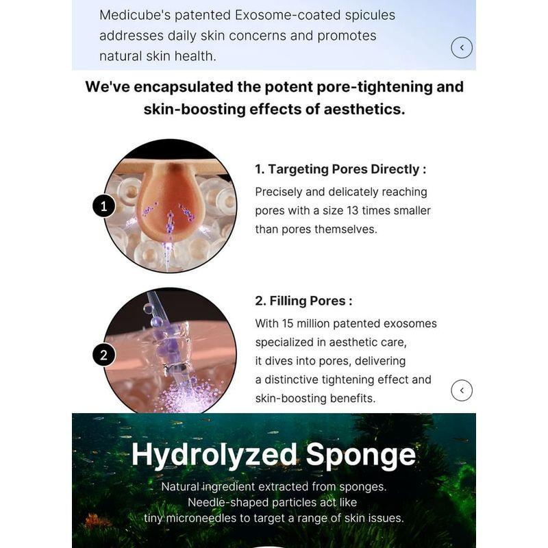 medicube - One Day Exosome Shot Pore Ampoule 25000