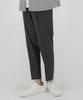 Keomeonseutaendadeu 247 Elastischer Bund Cropped Hose [Anthrazit]