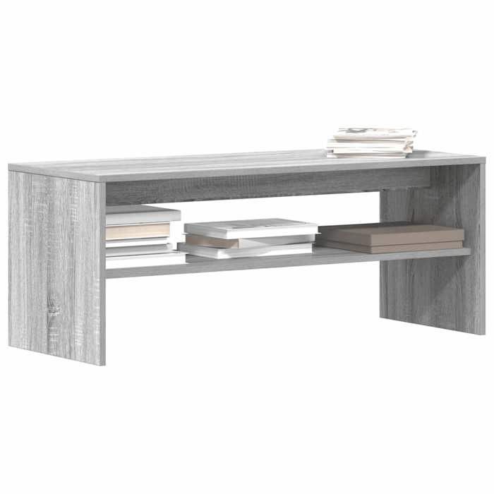 VidaXL TV Stand Sonoma Grey 100x40x40 Cm Engineered Wood 859123
