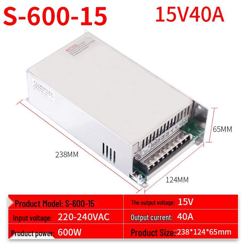 AC To DC Switching Power Supply Module S-15-800W, Output Options: 5V, 12V, 24V, 36V, 48V