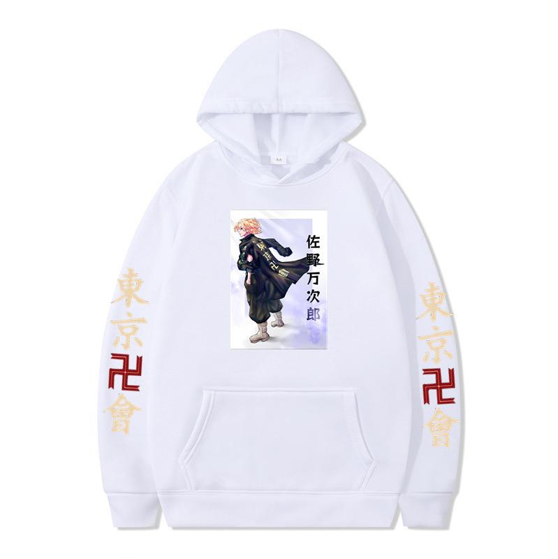 

Cartoon Anime Hooded Sweater 3XL чорний
