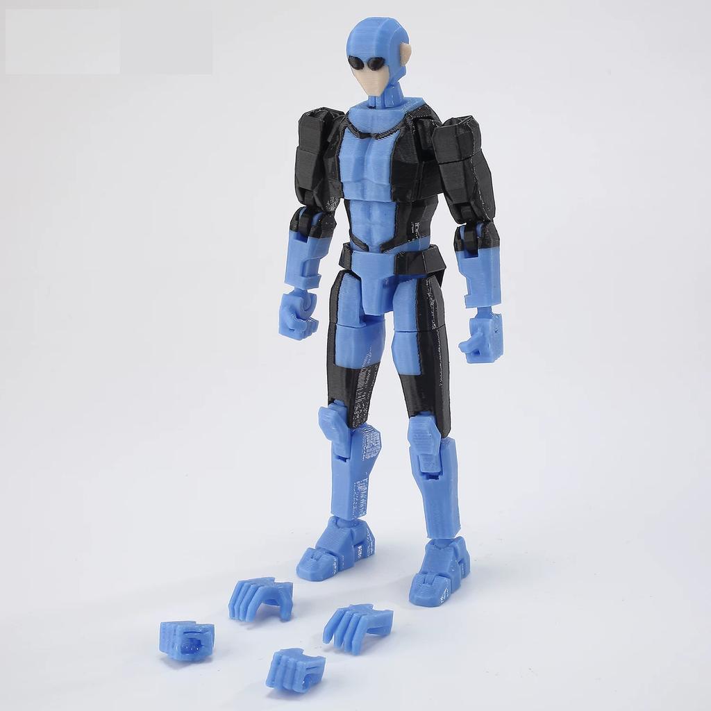 3D-Printed Articulated Action Figures Collectible Toys for Adults And Kids