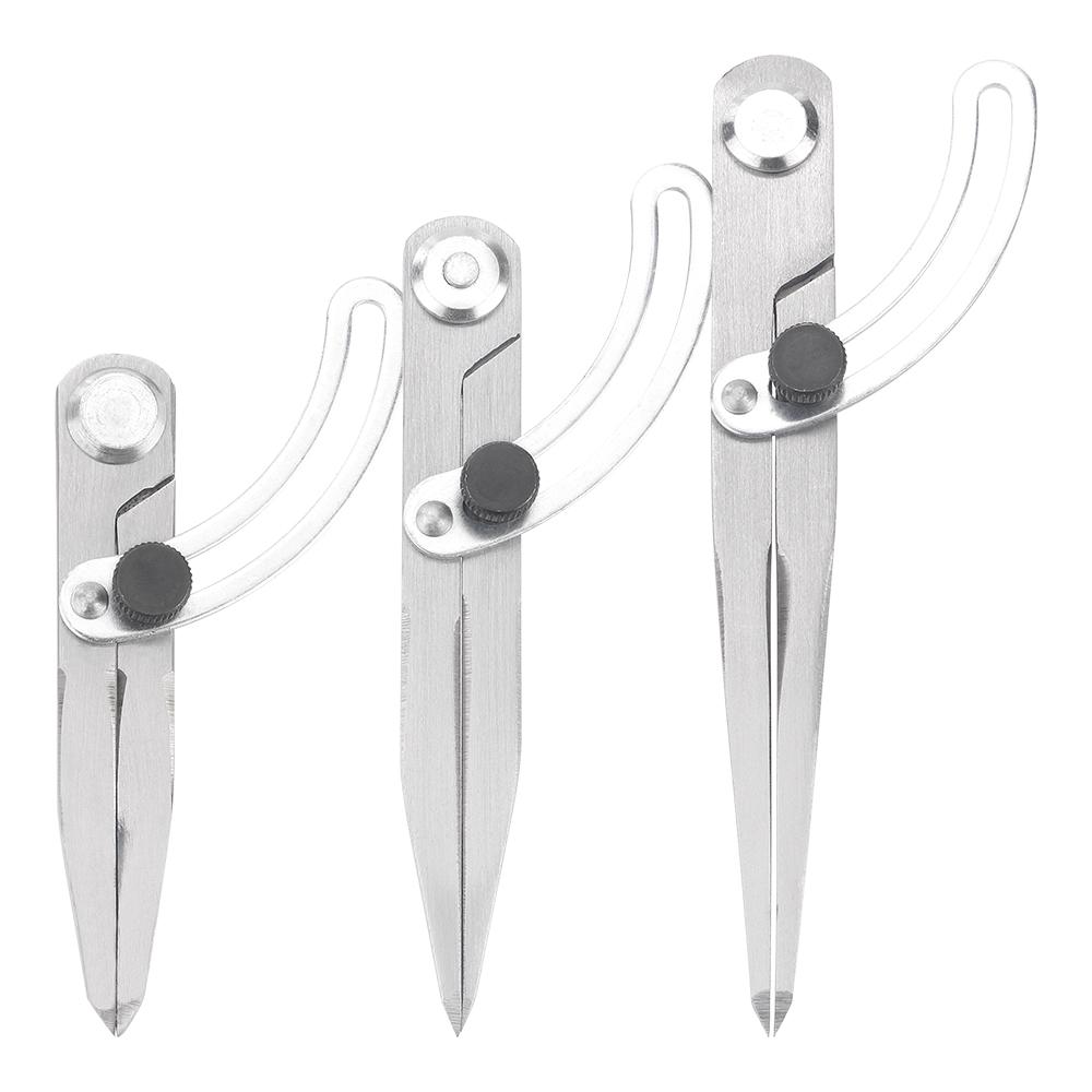 1pc Leathercraft  Measuring Marking Ruler Device, Leather Craftwork Spacing Gauge Accessories, DIY Leather Adjustable Scriber