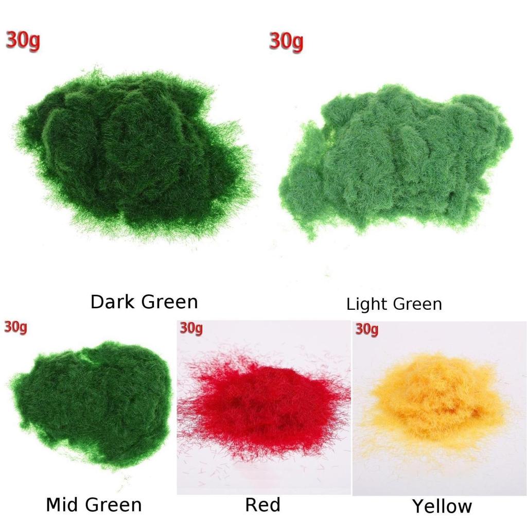 30g Artificial Grass Powder Simulation Micro Landscape DIY Forest Scenery Decor