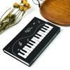 Creative Piano Key Cover Magnetic Notebook Book Conference Minutes Book