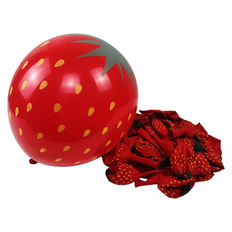 Thickened Strawberry Watermelon Balloons for Kids' Parties and Promotions