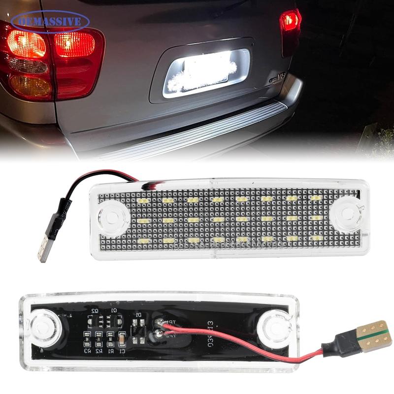 For Toyota Land Cruiser Prado 150 Haice 100 Series 4Runner Sienna Sequoia Hilux Lexus GX470 Led License Plate Lights 81270-35090