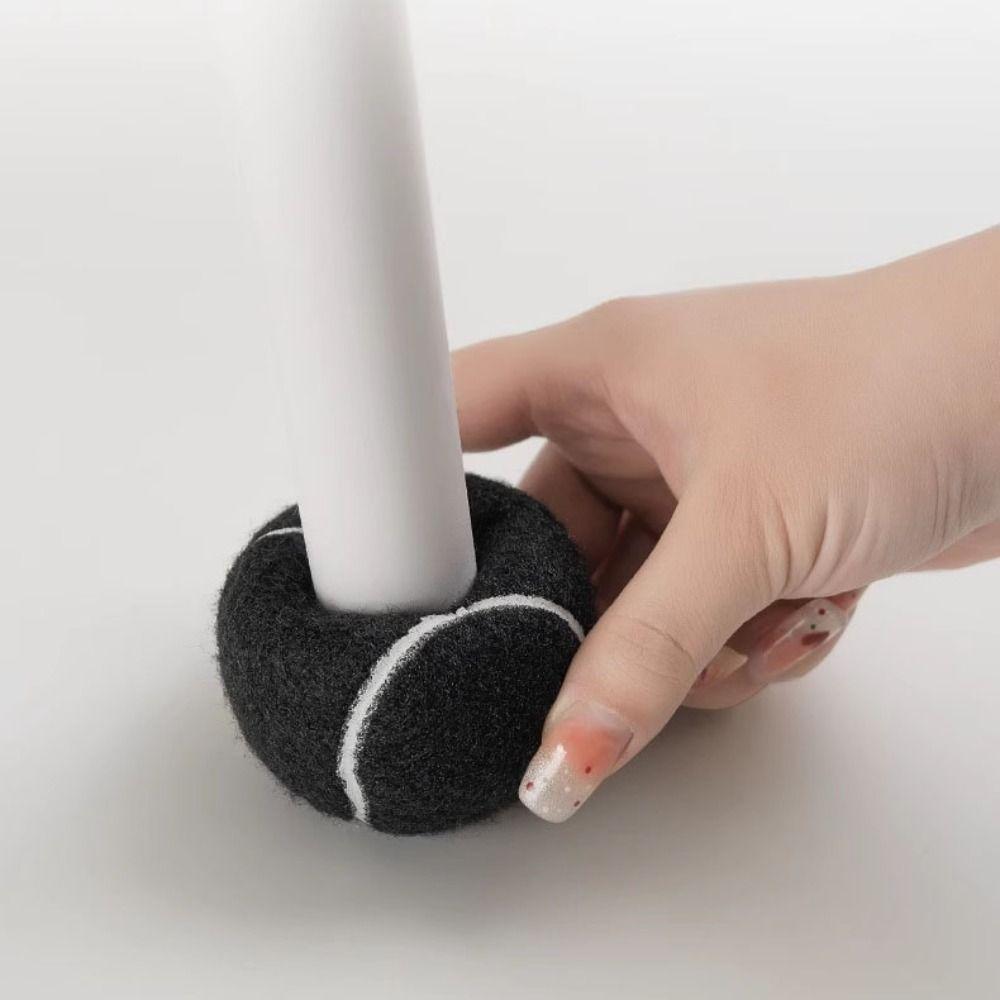4pcs Mute Table and Chair Covers Non-Slip Tennis Like Foot Pads  Dining Chairs