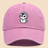 Cartoon Cute Penguin Pattern Printed Baseball Cap Trucker Hat Dad Hat